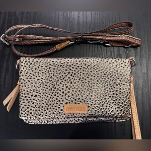 Consuela Wesley Uptown Metallic Crossbody Bag